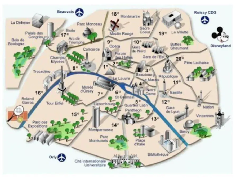 8 Personnes - 4 Rooms - 2 Salle De Bain - Metro 7 & 14 - Porte Italie - Private Car Park- Wifi Le Kremlin-Bicetre