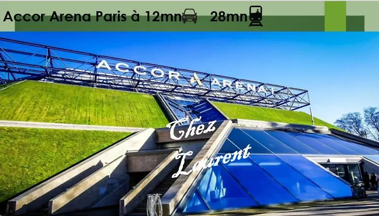 8 Personnes - 4 Rooms - 2 Salle De Bain - Metro 7 & 14 - Porte Italie - Private Car Park- Wifi Le Kremlin-Bicetre 0*,